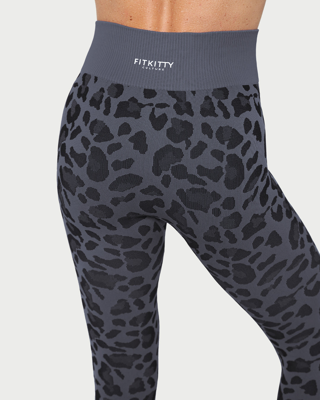 City Leopard High Waisted Leggings, view 12