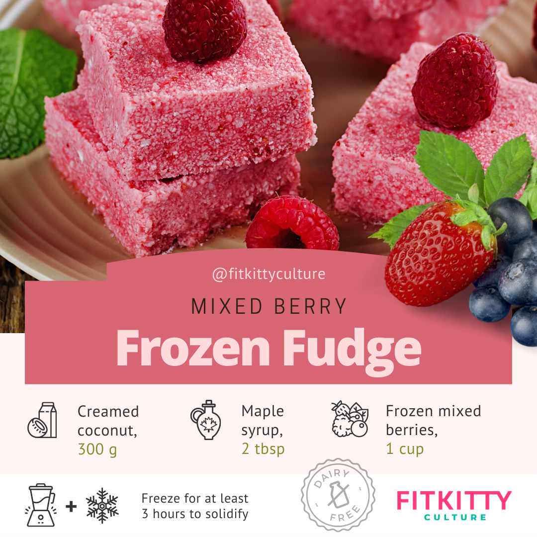 Mixed Berry Frozen Fudge Recipe | Healthy Dessert Guide - House of Caelo