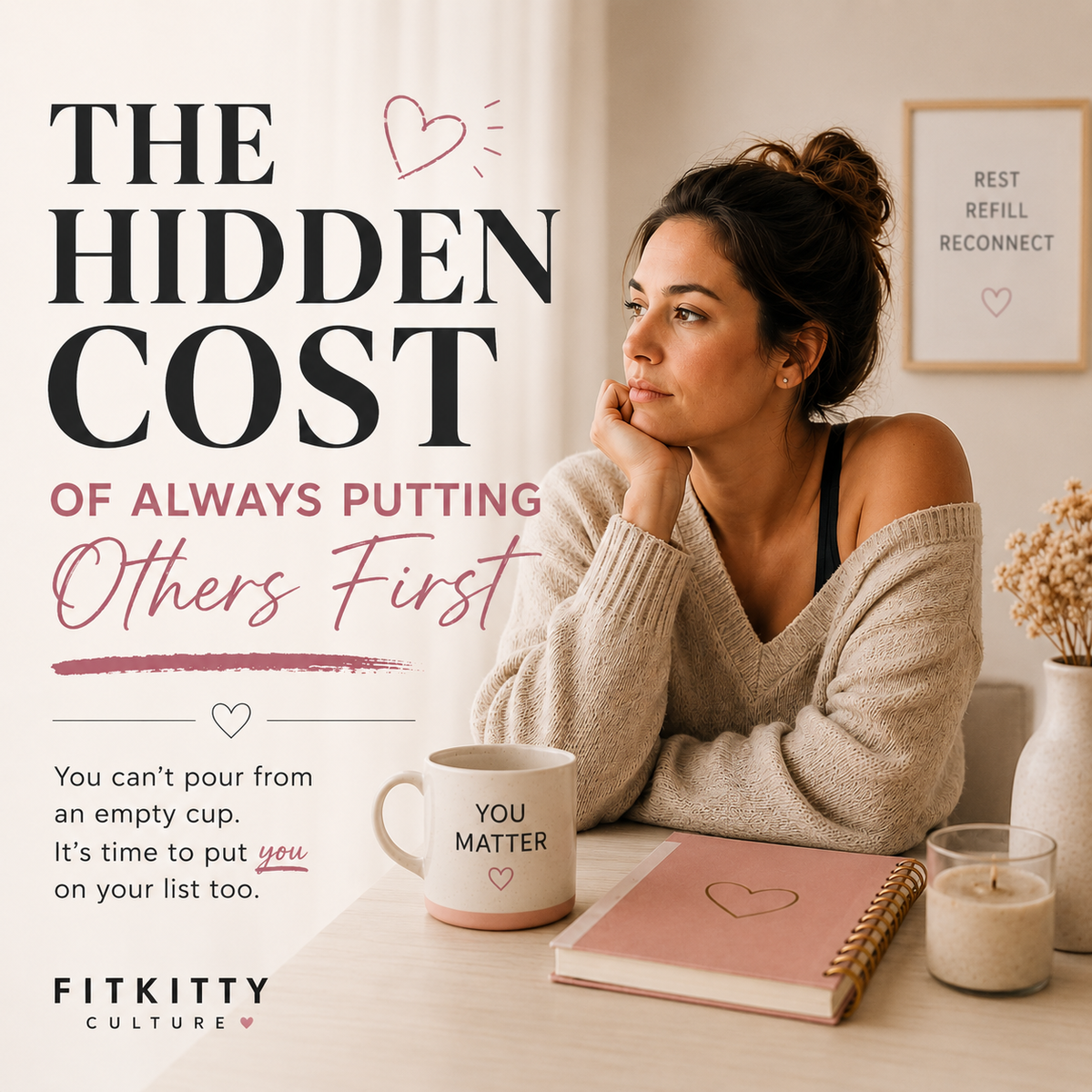 The Hidden Cost of Always Putting Others First (And How to Find Your Way Back)