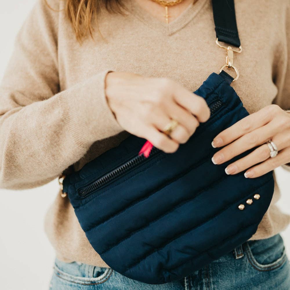 Jolie Puffer Bum Bag - Fitkitty Culture Athleisure Wear, Yoga Wear &  Women's Clothing