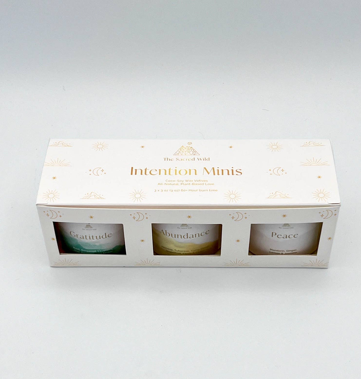 Gratitude Mini Intention Votive Scented Candle Gift Set ~ — alternate product view 4