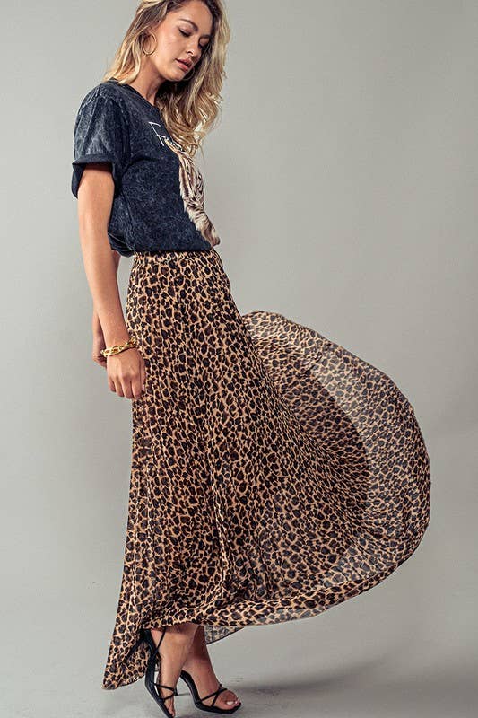 Fierce Flow Leopard Skirt - House of Caelo Athleisure Wear, Yoga Wear &  Women's Clothing