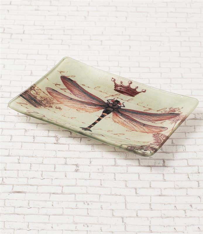 Dragonfly Decorative Dish — main product image