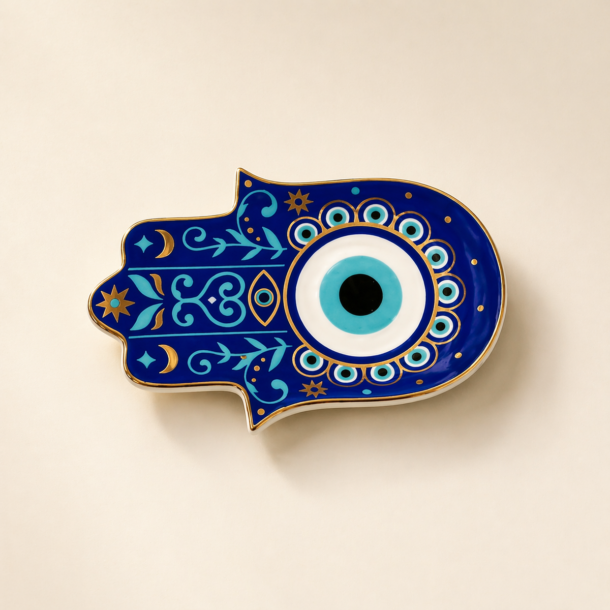 Sacred Eye Hamsa Dish Collection | Decorative Trinket Dishes — alternate product view 10