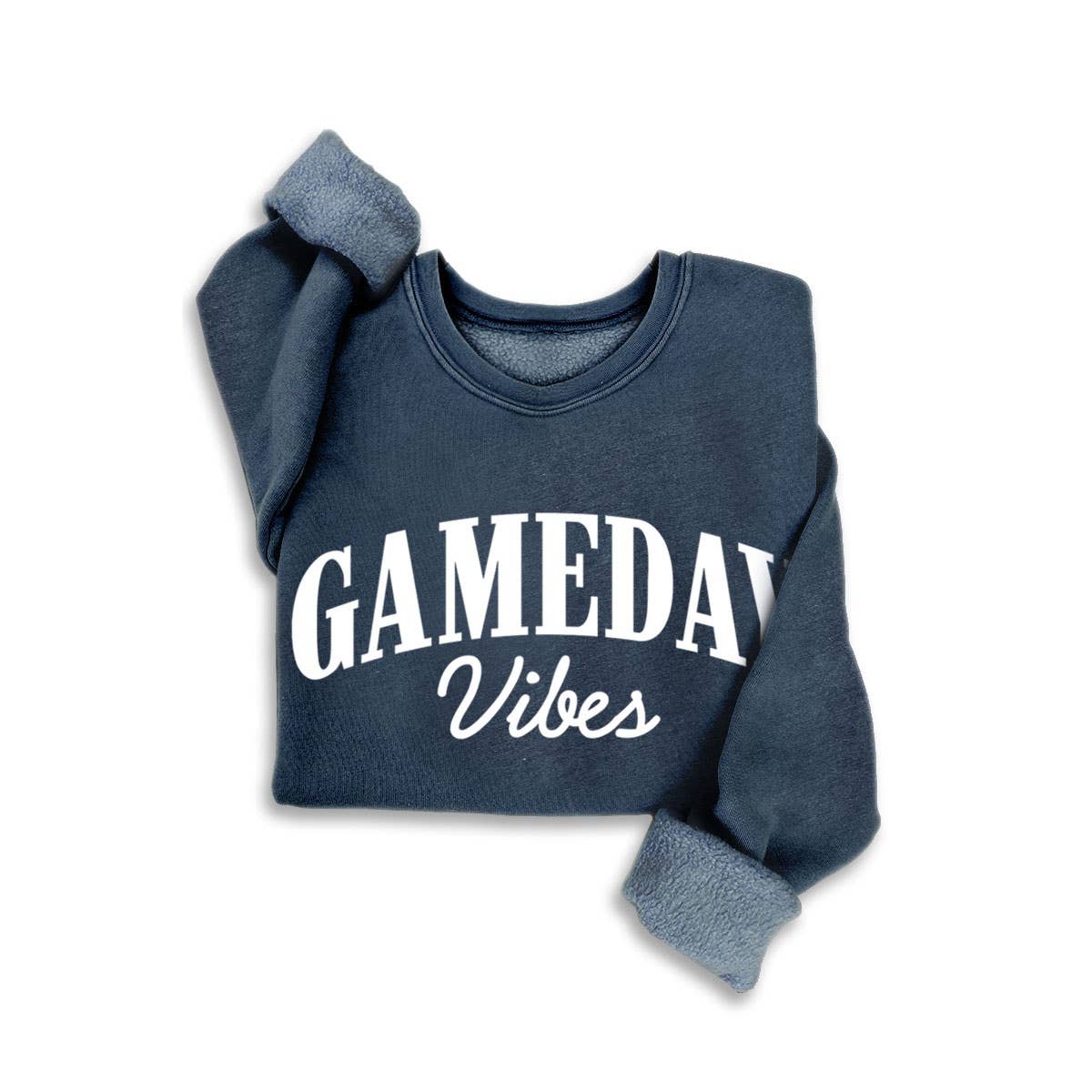 GAMEDAY VIBES MINERAL SWEATSHIRT - House of Caelo Athleisure Wear, Yoga Wear &  Women's Clothing