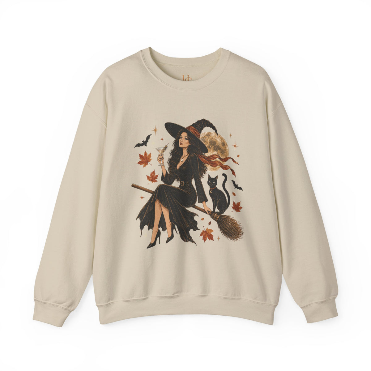 Midnight Martini Crewneck Sweatshirt — alternate product view 2