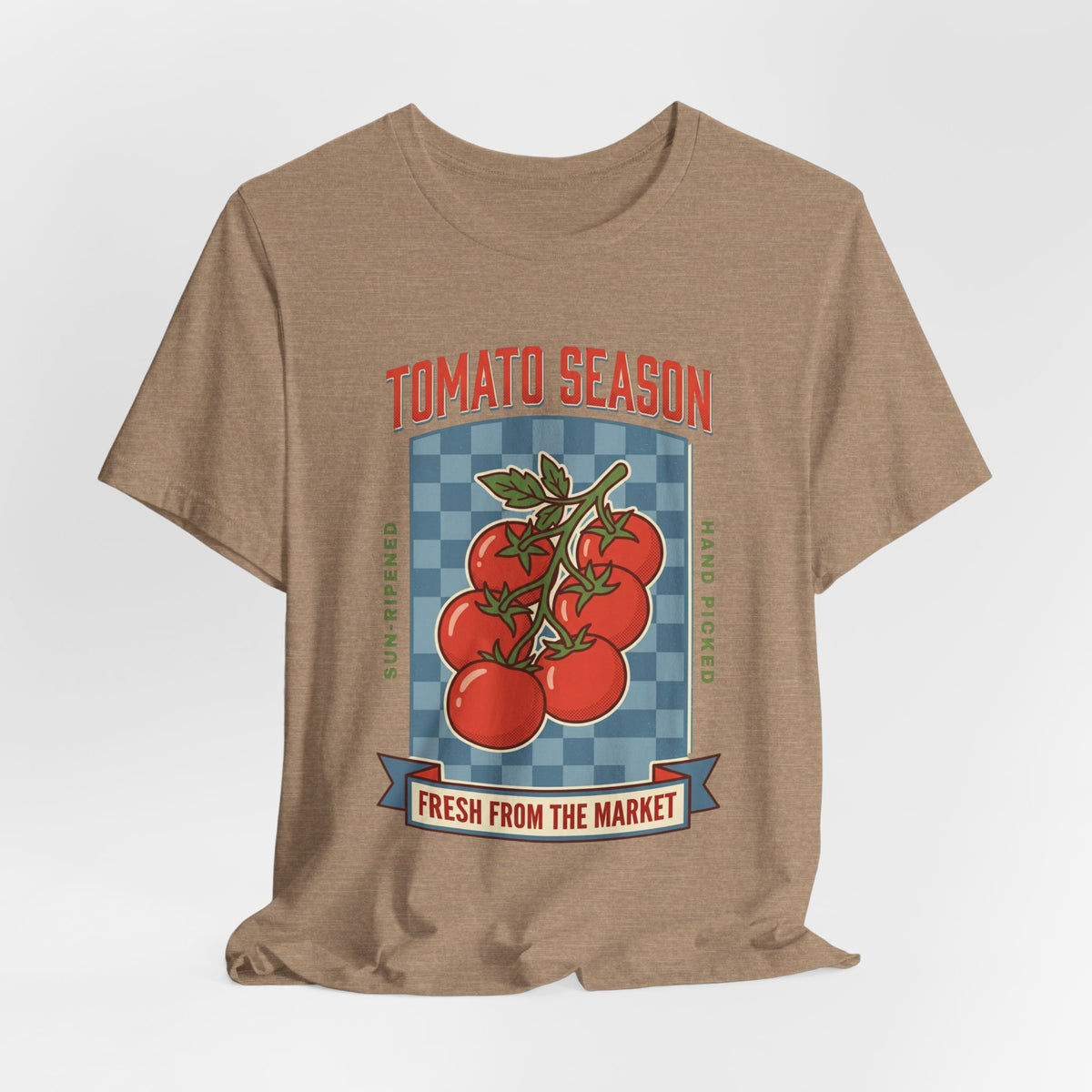Tomato Season Tee | Vintage Food Graphics, Market Produce T-Shirt, view 24 | Fitkitty Culture®