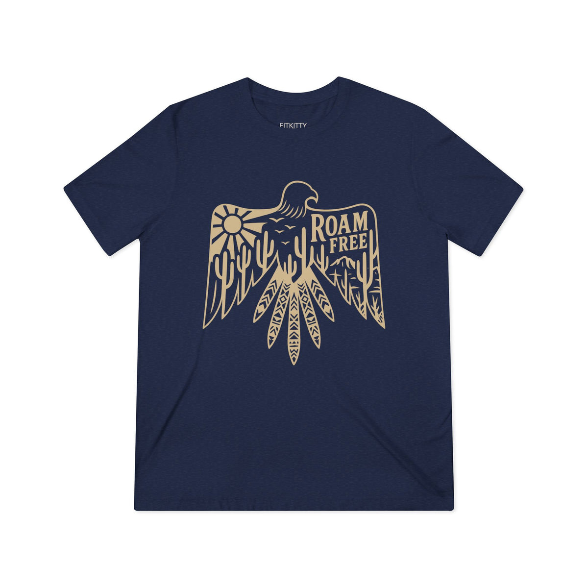 Roam Free Thunderbird Graphic Tee — Southwestern Adventure T-Shirt