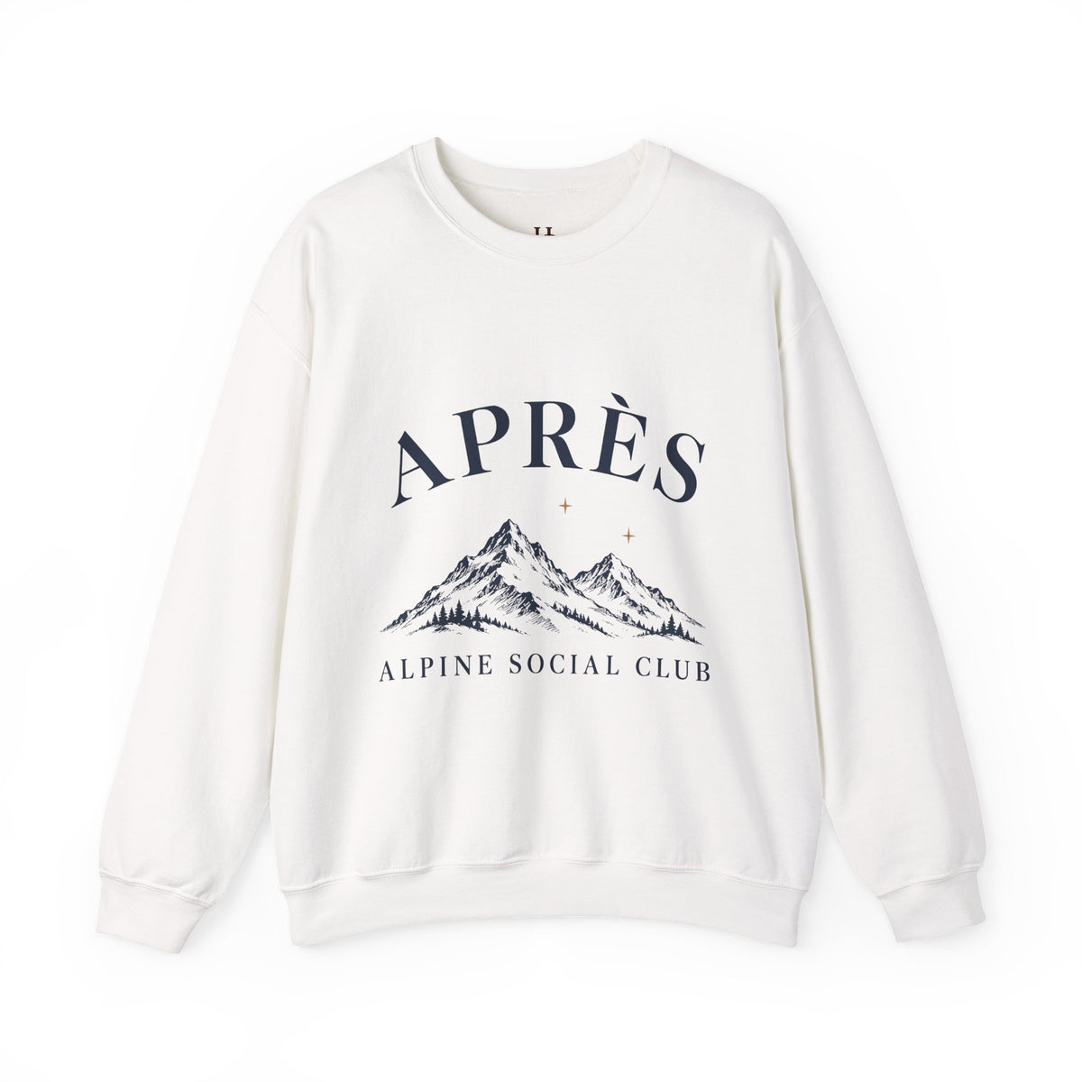 Après Alpine Social Club Sweatshirt | Vintage Ski Lodge Crewneck