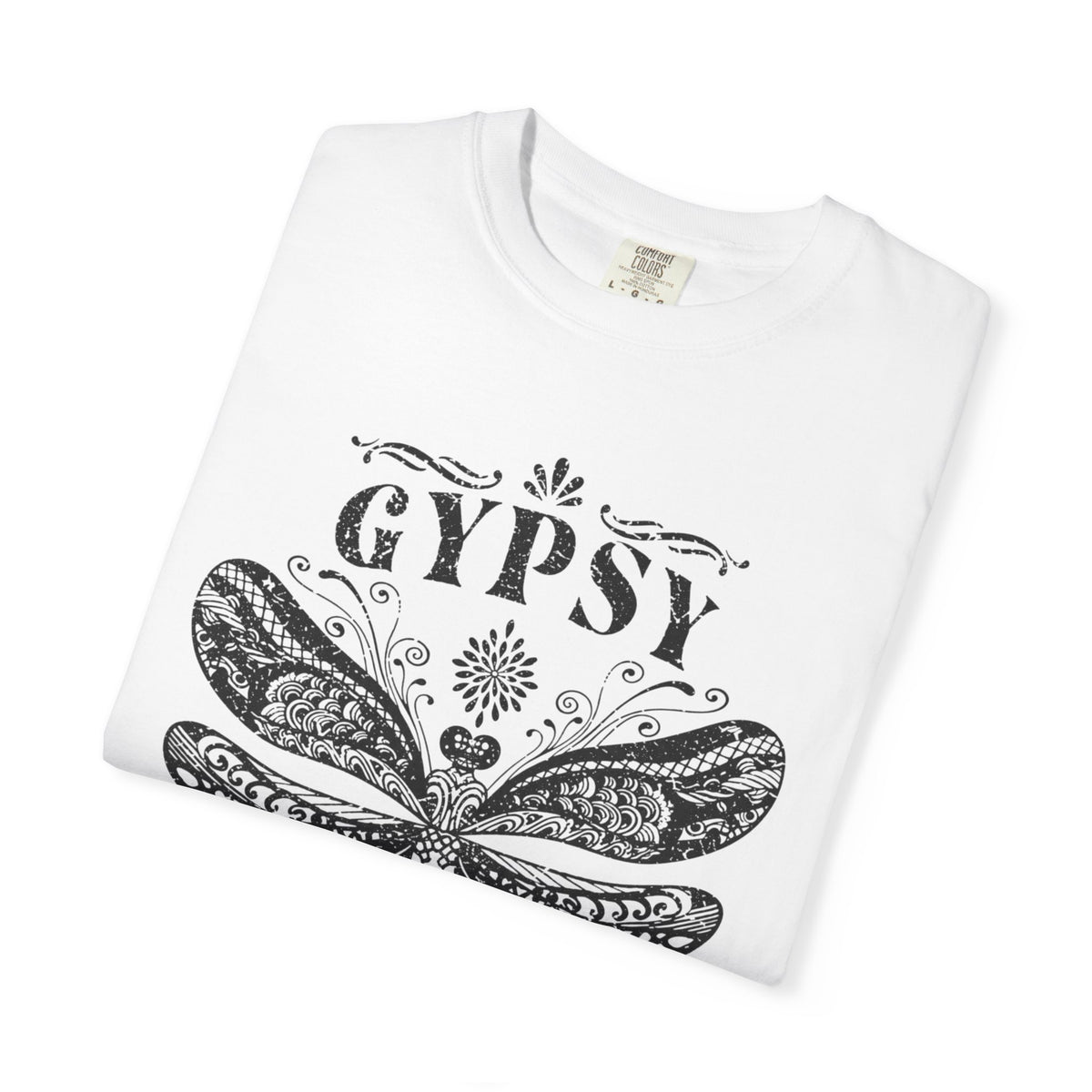 Gypsy Soul Dragonfly T‑Shirt — Boho Vintage Graphic Tee — alternate product view 11
