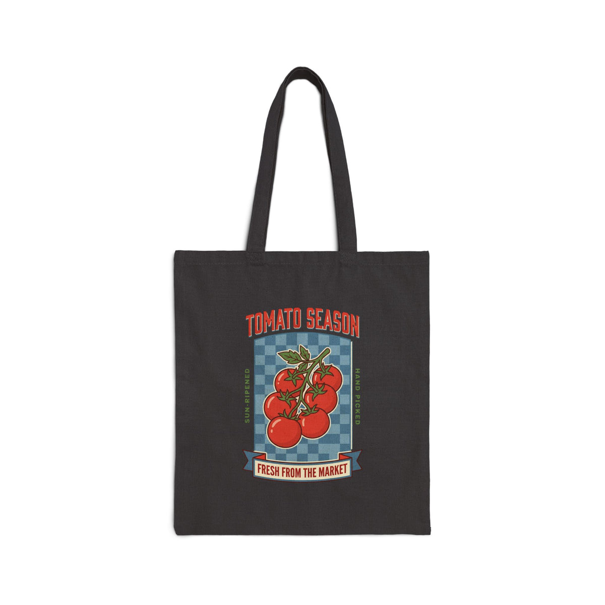Tomato Season Market Tote, view 5 | Fitkitty Culture®