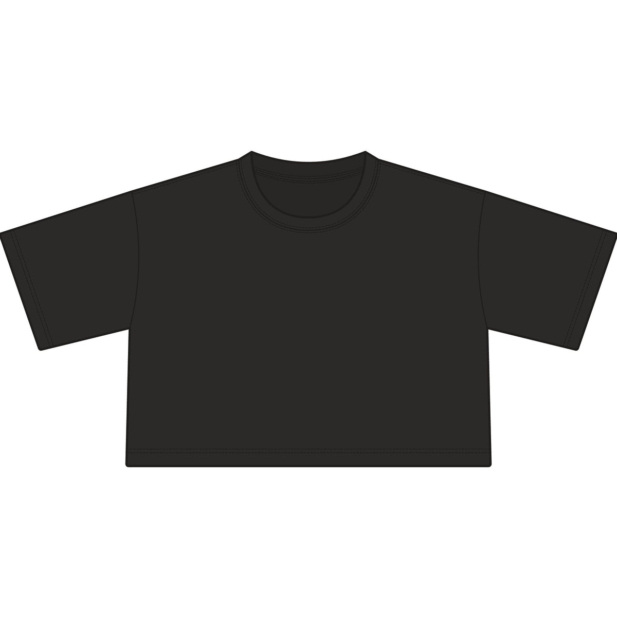 Cropped Tee — "Buck Around" Western Rodeo Graphic, view 9 | Fitkitty Culture®