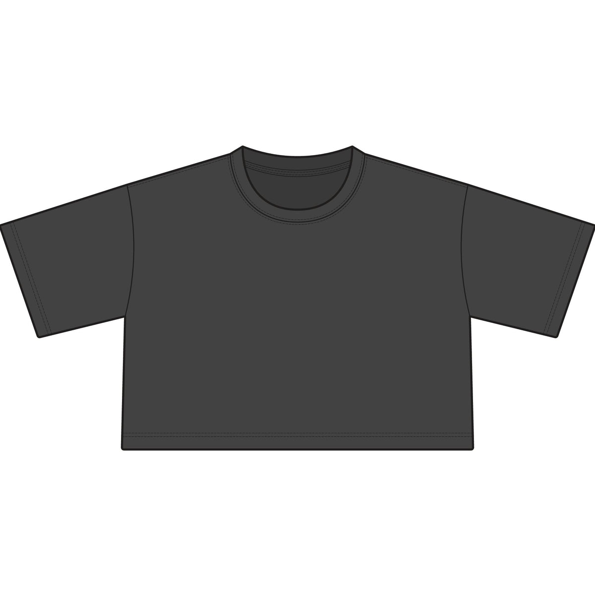Cropped Tee — "Buck Around" Western Rodeo Graphic, view 15 | Fitkitty Culture®