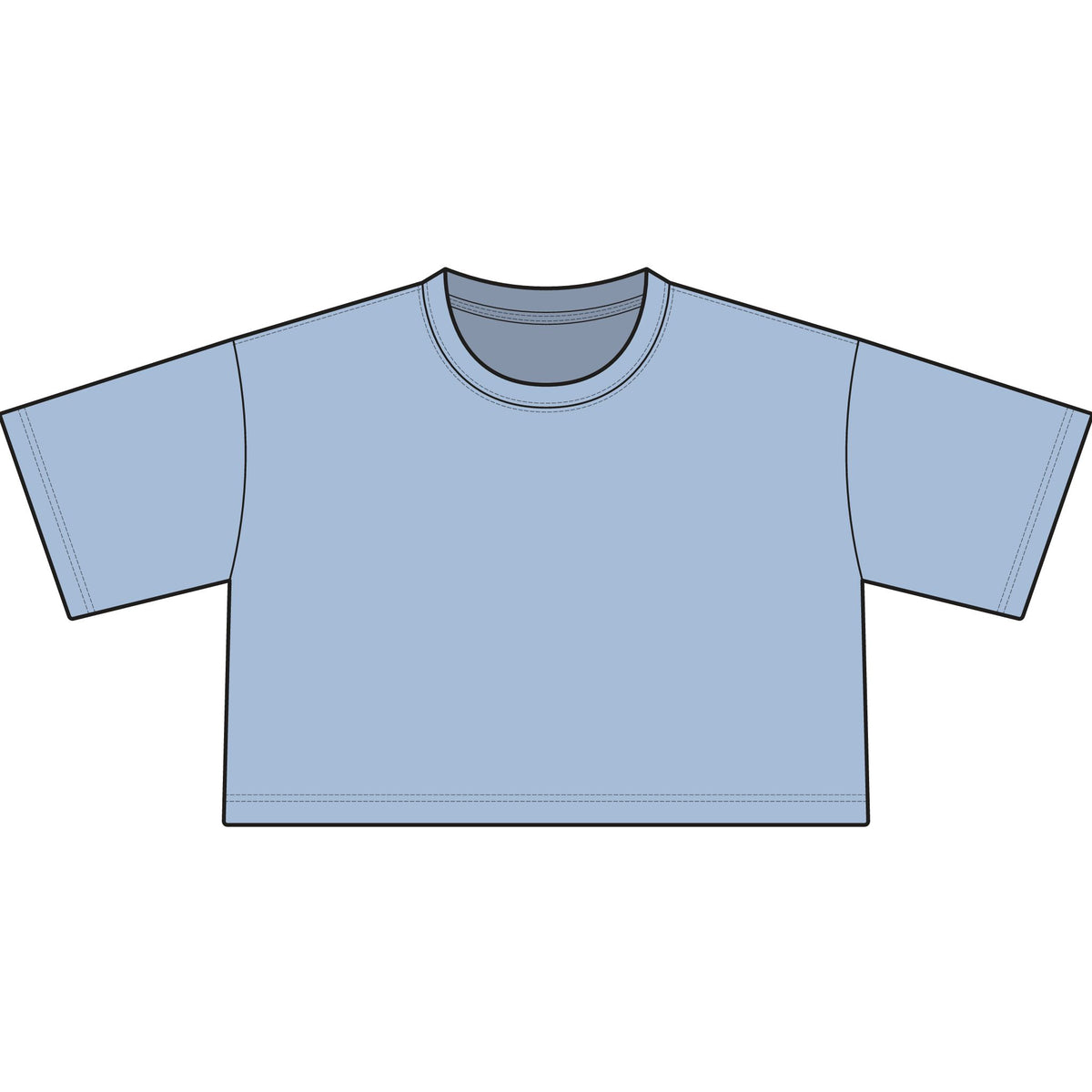 Cropped Tee — "Buck Around" Western Rodeo Graphic, view 11 | Fitkitty Culture®