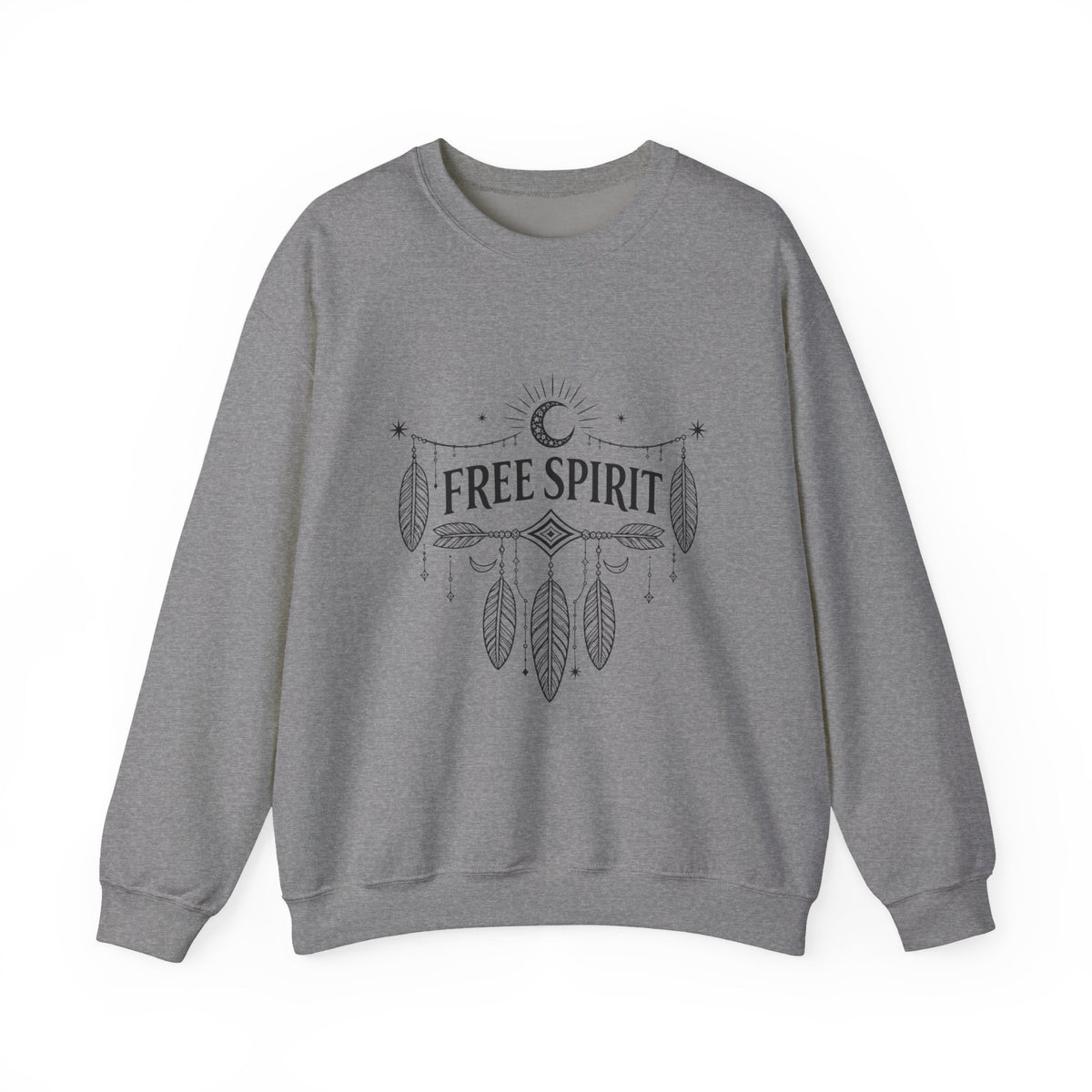 Free Spirit Dreamcatcher Crewneck Sweatshirt — alternate product view 5