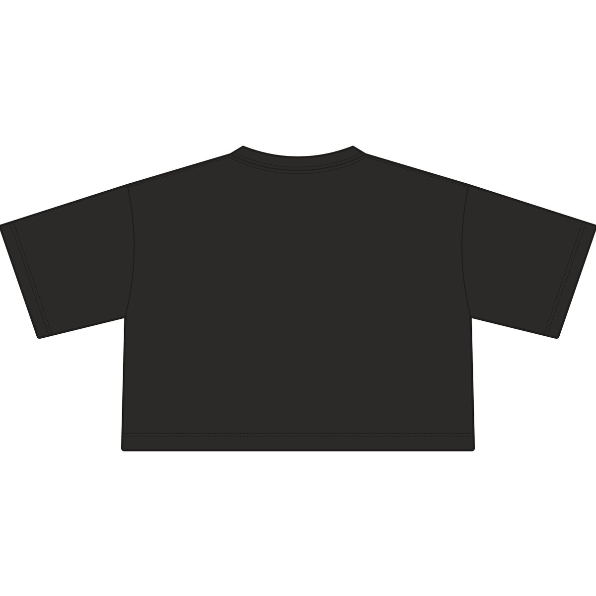 Cropped Tee — "Buck Around" Western Rodeo Graphic, view 10 | Fitkitty Culture®
