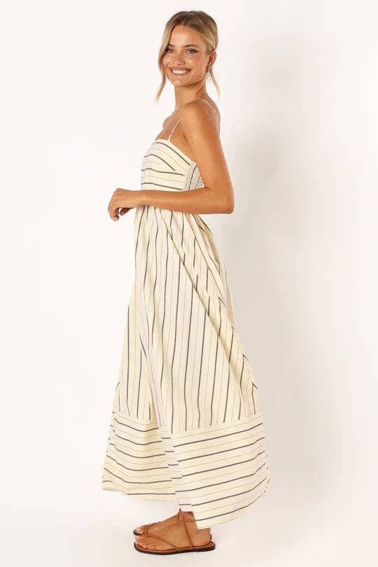 Salt & Soul Striped Maxi Dress, view 5 | Fitkitty Culture®