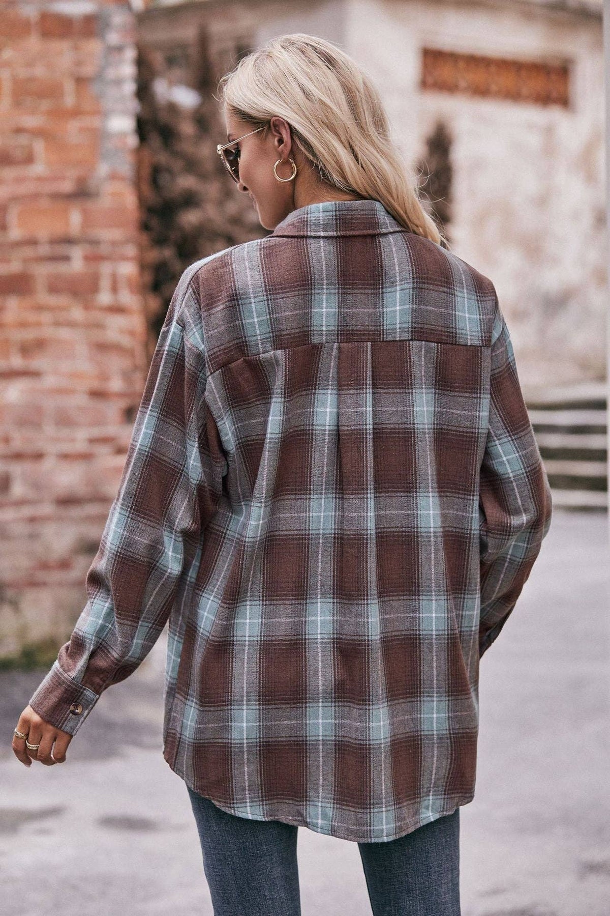 The Wanderer Plaid Shirt - Fitkitty Culture Athleisure Wear, Yoga Wear &  Women's Clothing
