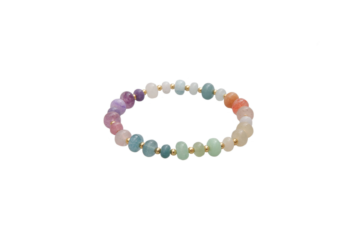 Live Free Rainbow Healing Bracelet – alternate product view 3