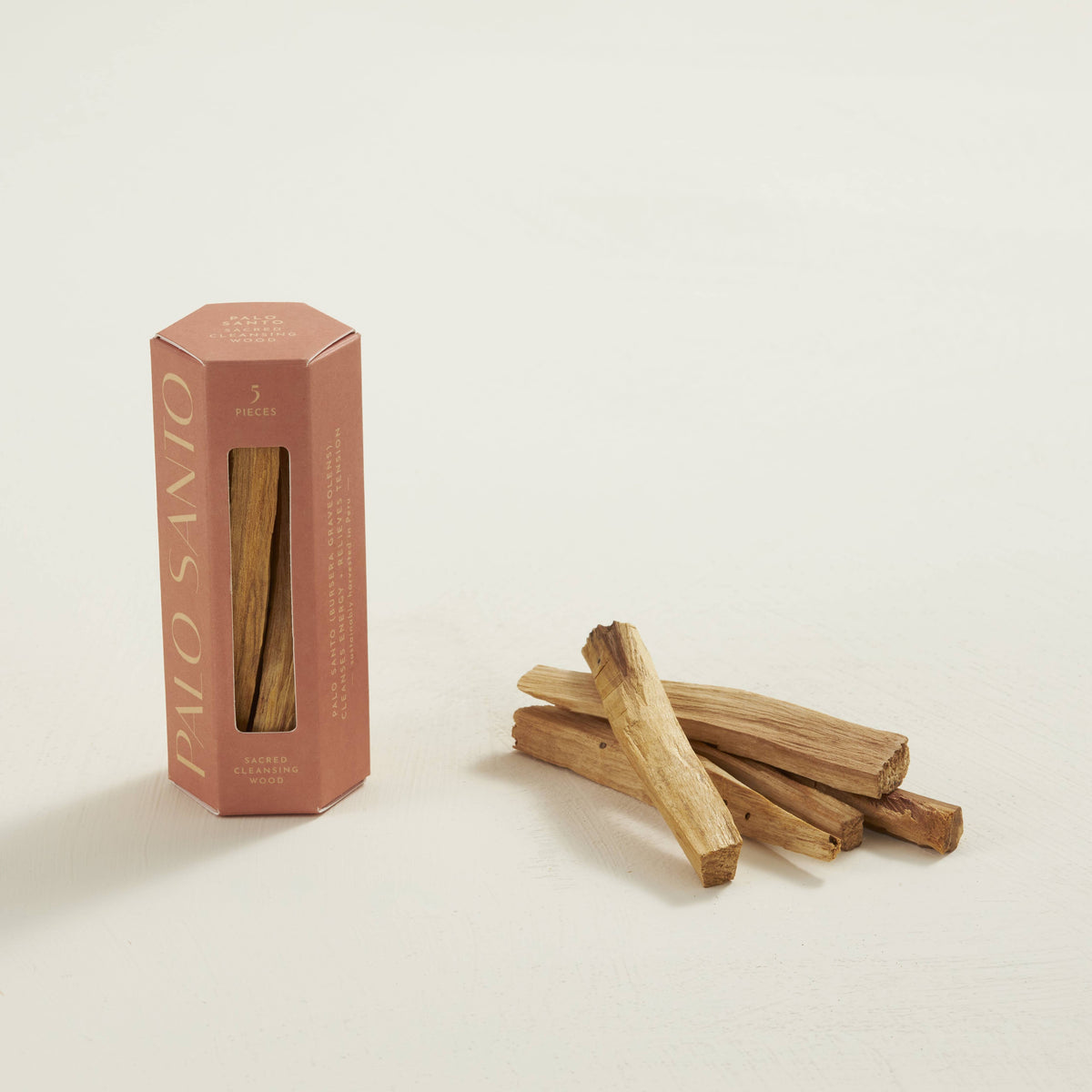 Palo Santo Wood Bundle in a Plastic-Free Gift Box — alternate product view 2