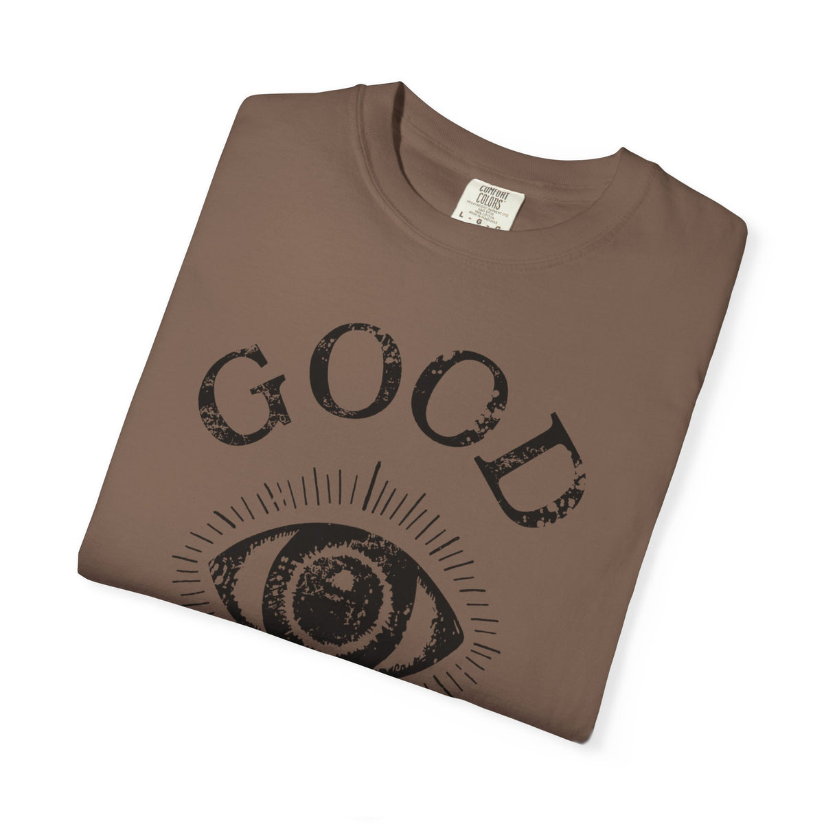 Good Vibes Eye T-Shirt: Vintage Mystic Graphic Tee, view 20 | Fitkitty Culture®
