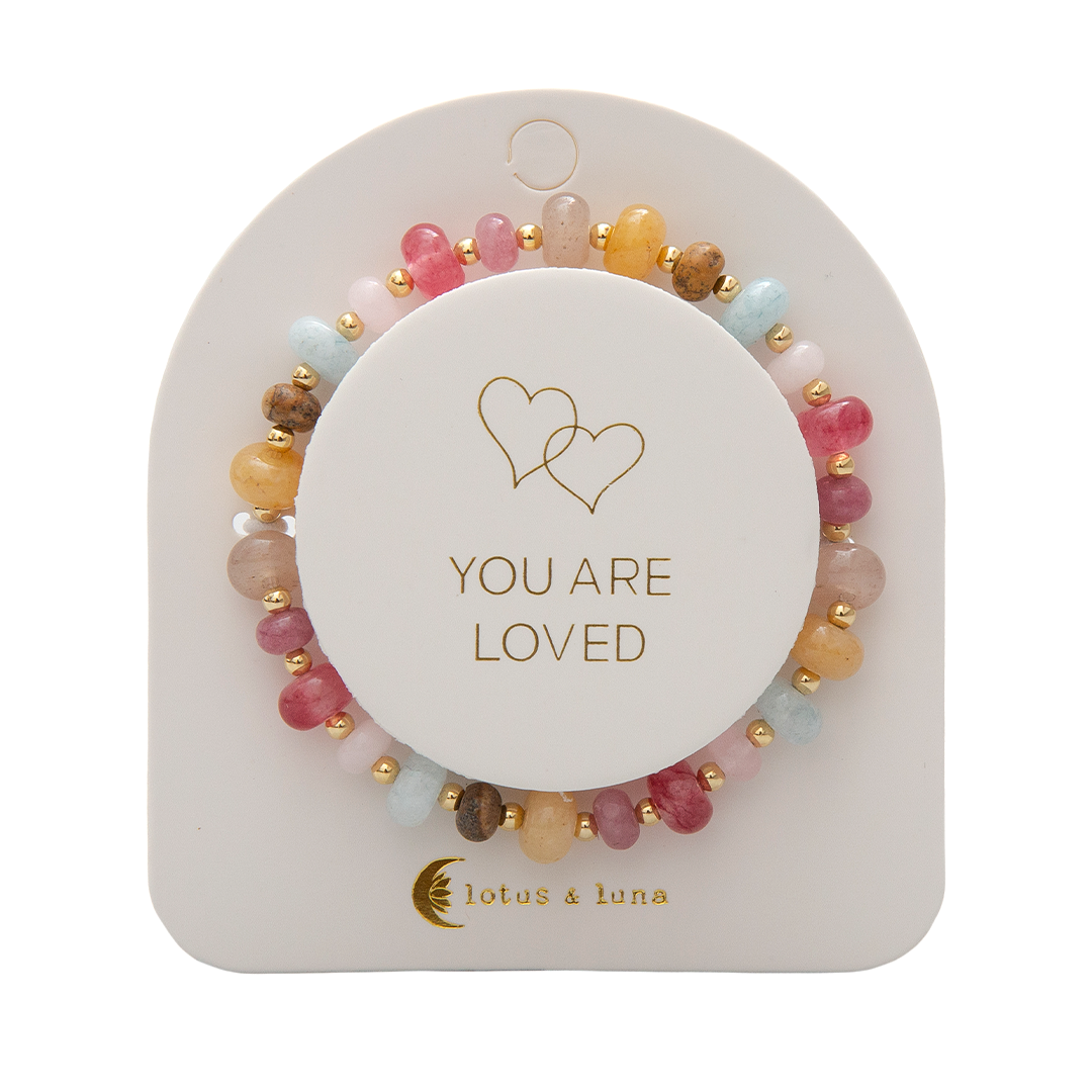 You Are Loved Statement Bracelet