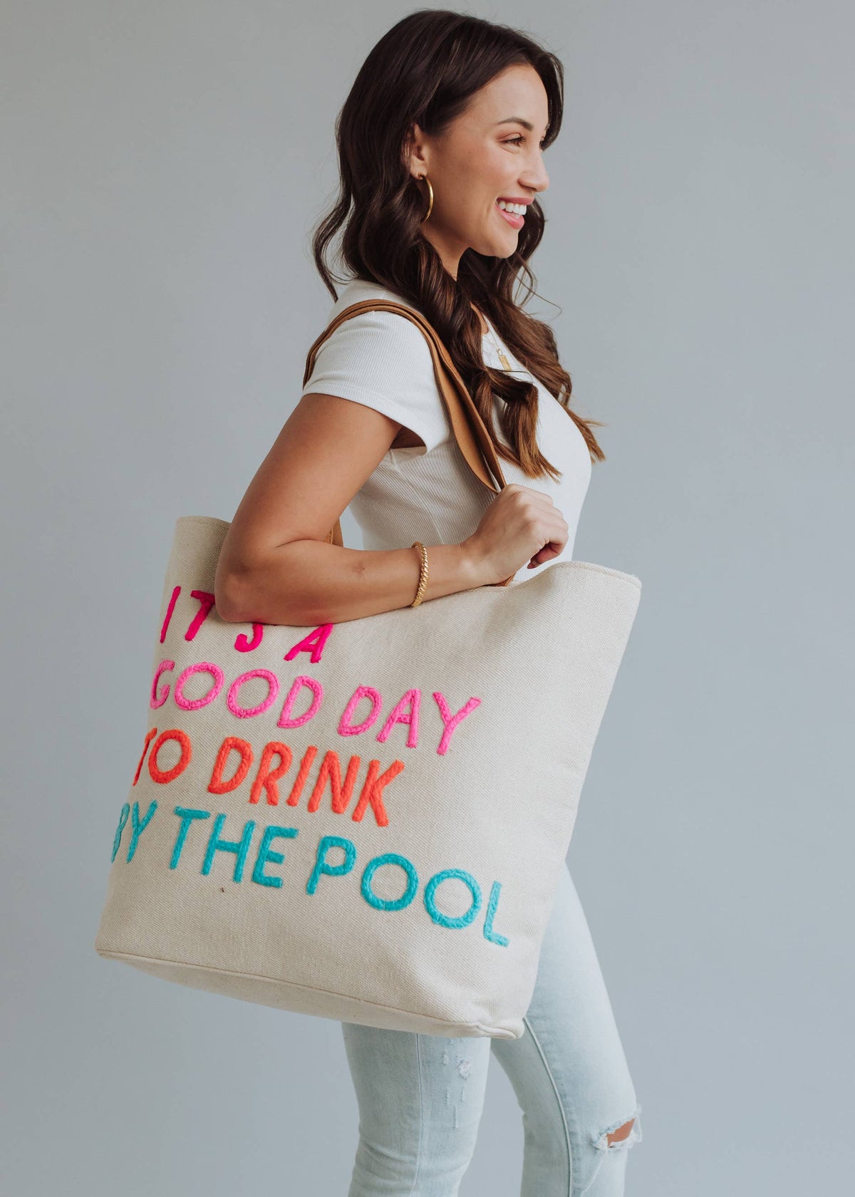 Poolside Bliss Tote - House of Caelo Athleisure Wear, Yoga Wear &  Women's Clothing