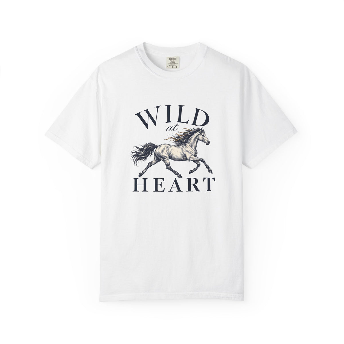 Wild at Heart Tee | Vintage Horse Garment-Dyed T-Shirt