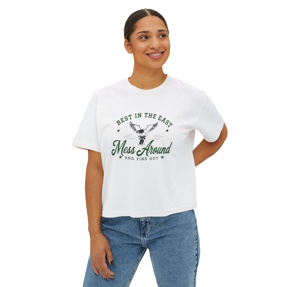 Best in the East Mess Around Graphic Tee, view 8 | Fitkitty Culture®