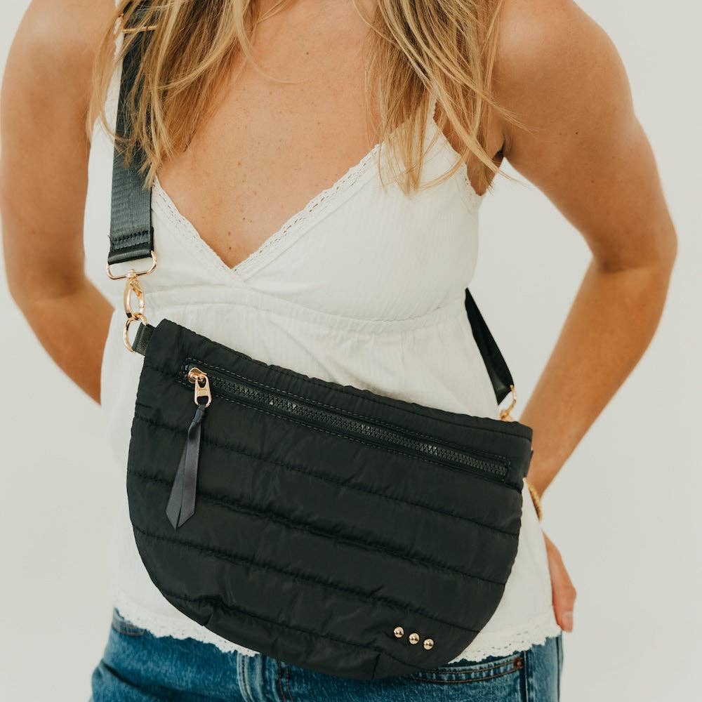 Jolie Puffer Bum Bag - Fitkitty Culture Athleisure Wear, Yoga Wear &  Women's Clothing