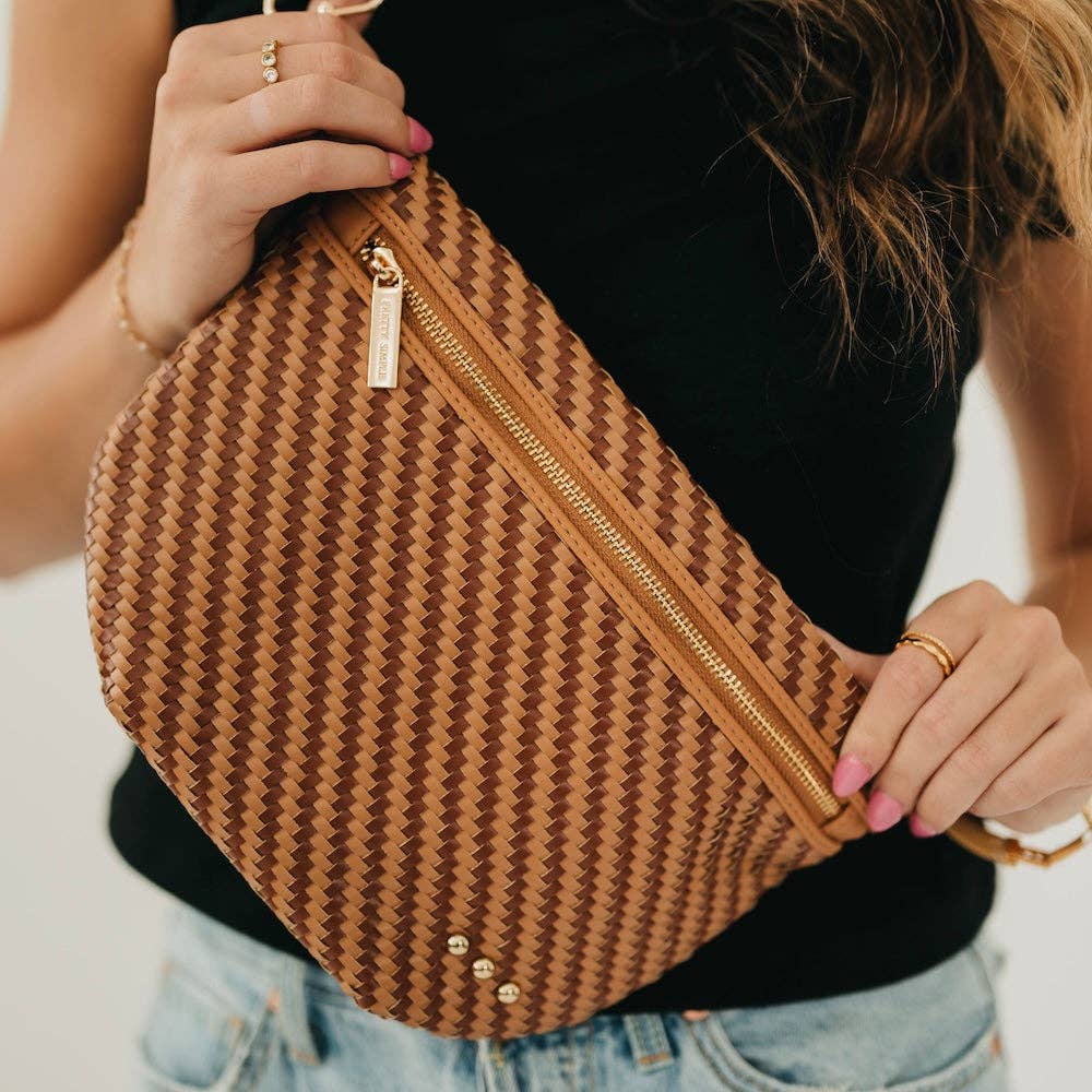 Diagonal Woven Westlyn Bum Bag - COMING SOON!!! - Fitkitty Culture Athleisure Wear, Yoga Wear &  Women's Clothing
