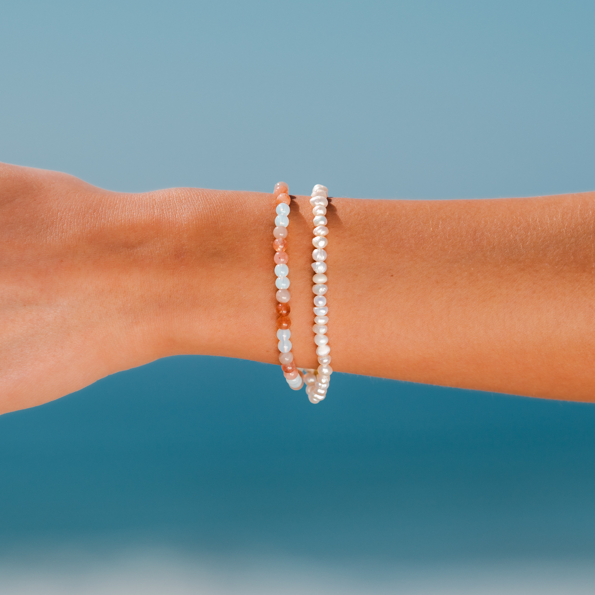 Self Love Pearl 4mm Healing Bracelet - House of Caelo Athleisure Wear, Yoga Wear &  Women's Clothing