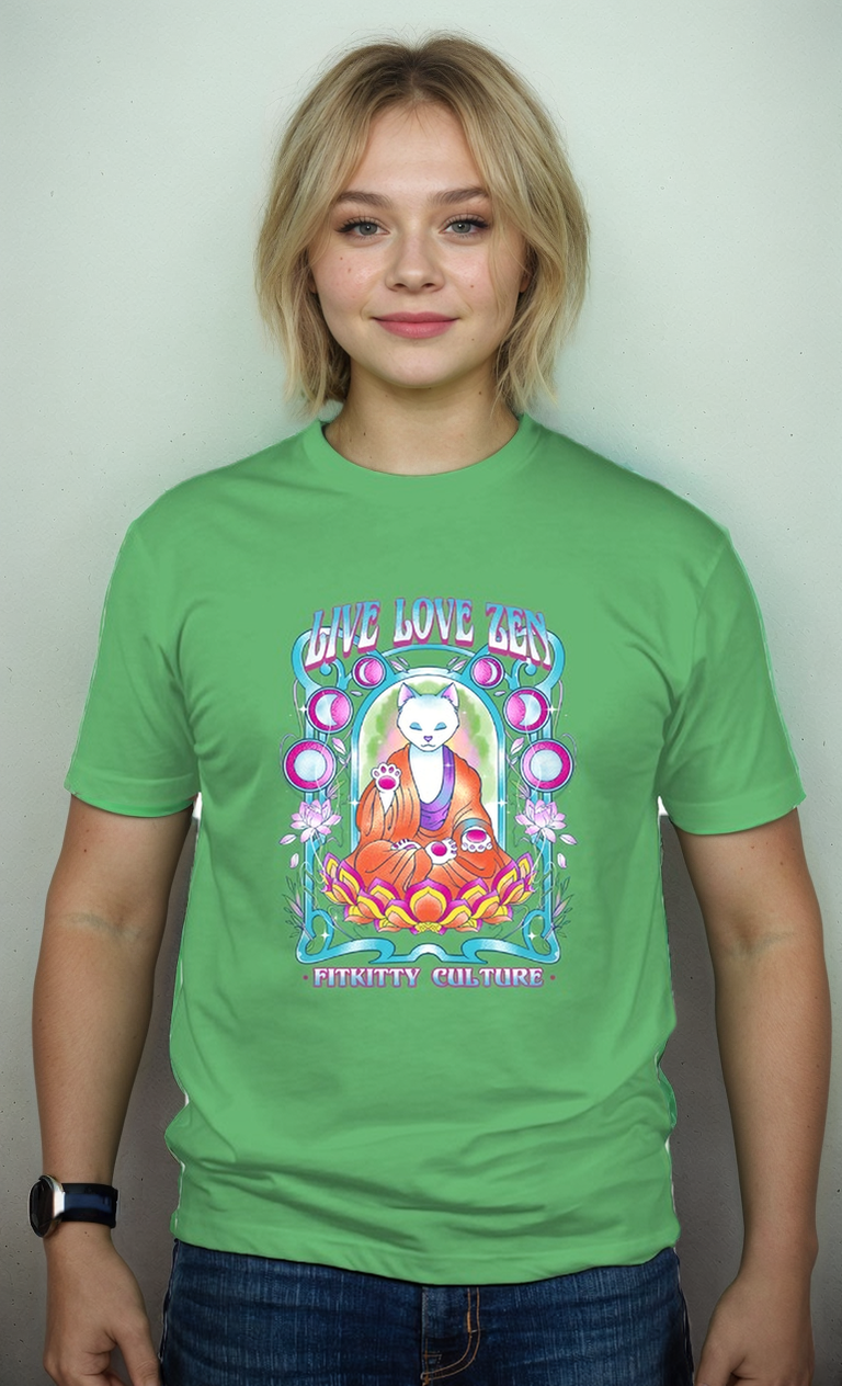 Fitkitty Zenkitty T-Shirt, view 4