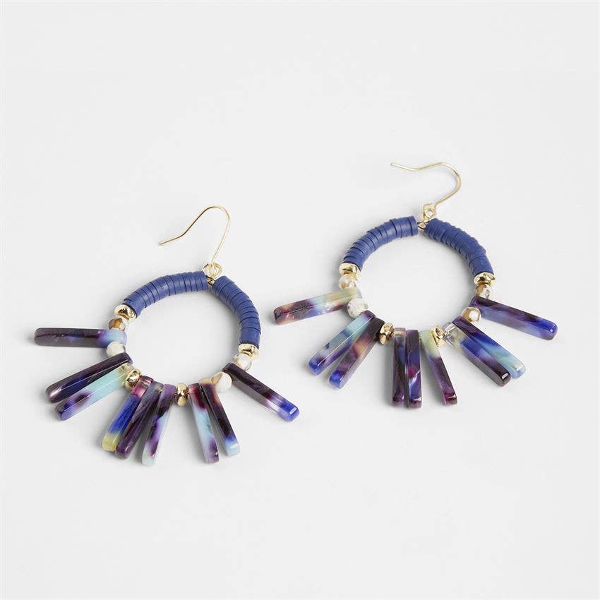 Terrace Hoop Earrings - House of Caelo Athleisure Wear, Yoga Wear &  Women's Clothing