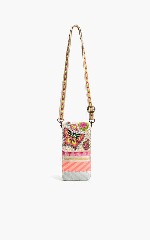 Fluttering Charm Butterfly Kaleidoscope Cellphone Bag - House of Caelo Athleisure Wear, Yoga Wear &  Women's Clothing