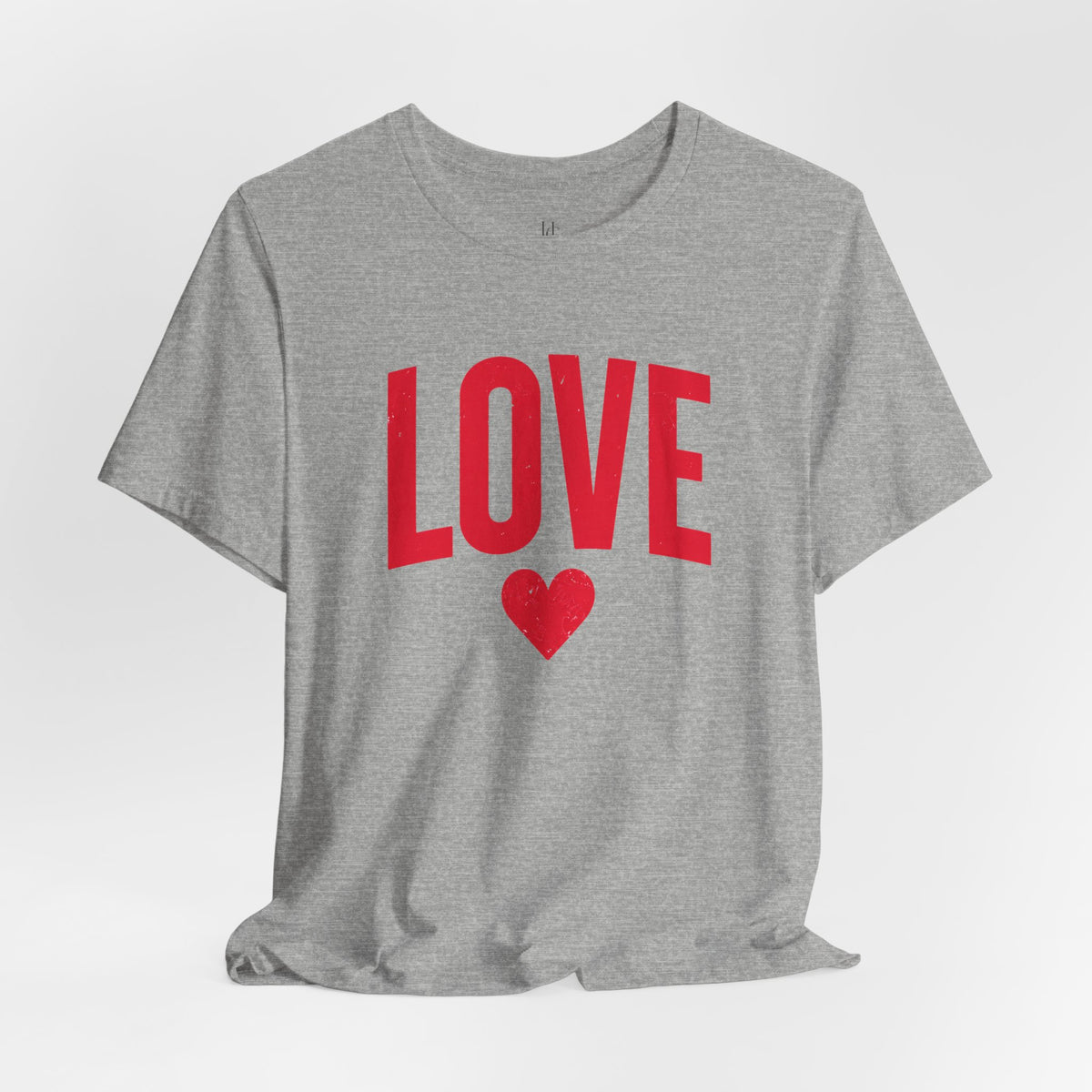 LOVE Heart Graphic Tee – Valentine’s Day Red Love T-Shirt