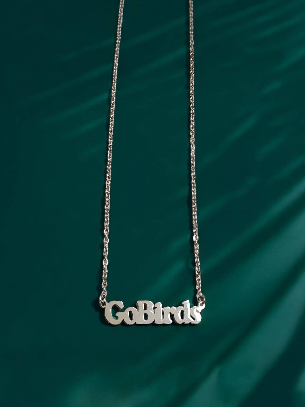 Go Birds Charm Necklace ~ Gold or Silver - House of Caelo Athleisure Wear, Yoga Wear &  Women's Clothing