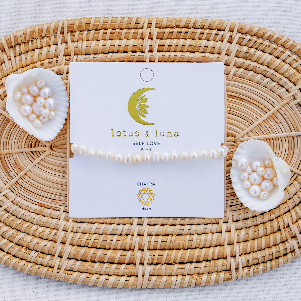 Self Love Pearl 4mm Healing Bracelet - House of Caelo Athleisure Wear, Yoga Wear &  Women's Clothing