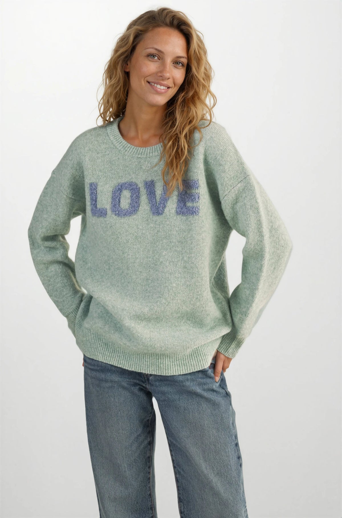 Love Cozy Soft Knit Sweater - House of Caelo Athleisure Wear, Yoga Wear &  Women's Clothing