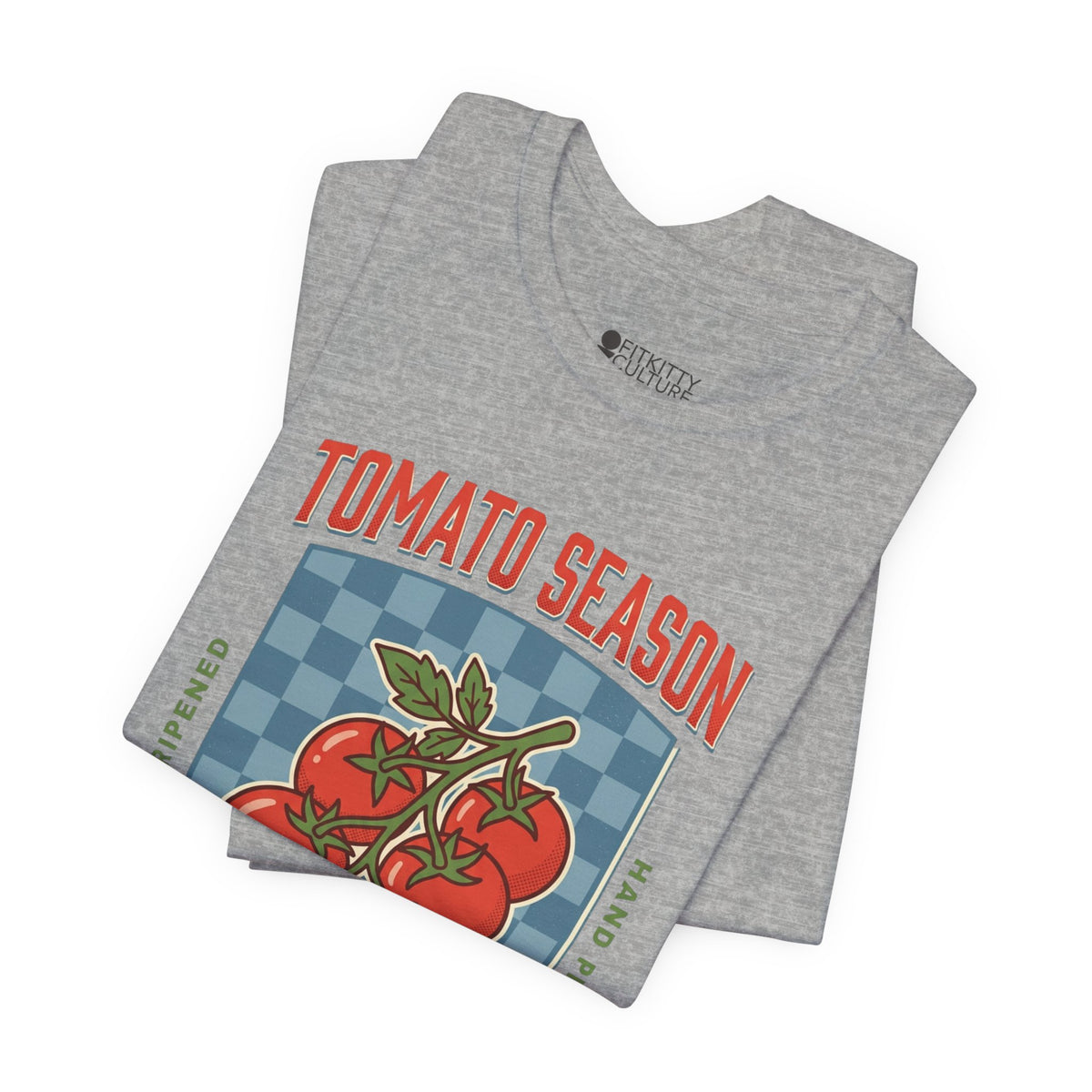 Tomato Season Tee | Vintage Food Graphics, Market Produce T-Shirt, view 20 | Fitkitty Culture®