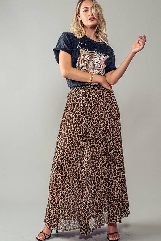 Fierce Flow Leopard Skirt - House of Caelo Athleisure Wear, Yoga Wear &  Women's Clothing