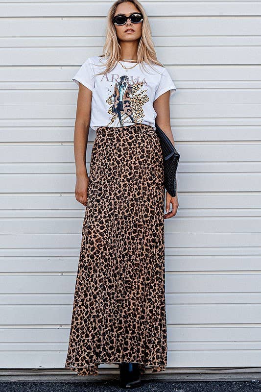 Fierce Flow Leopard Skirt - House of Caelo Athleisure Wear, Yoga Wear &  Women's Clothing