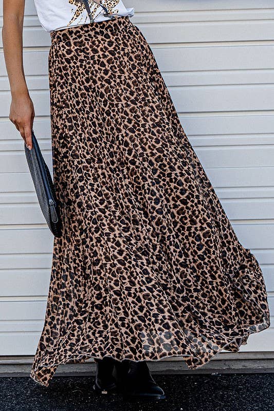 Fierce Flow Leopard Skirt - House of Caelo Athleisure Wear, Yoga Wear &  Women's Clothing