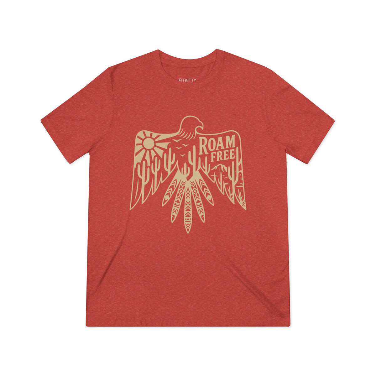 Roam Free Thunderbird Graphic Tee — Southwestern Adventure T-Shirt