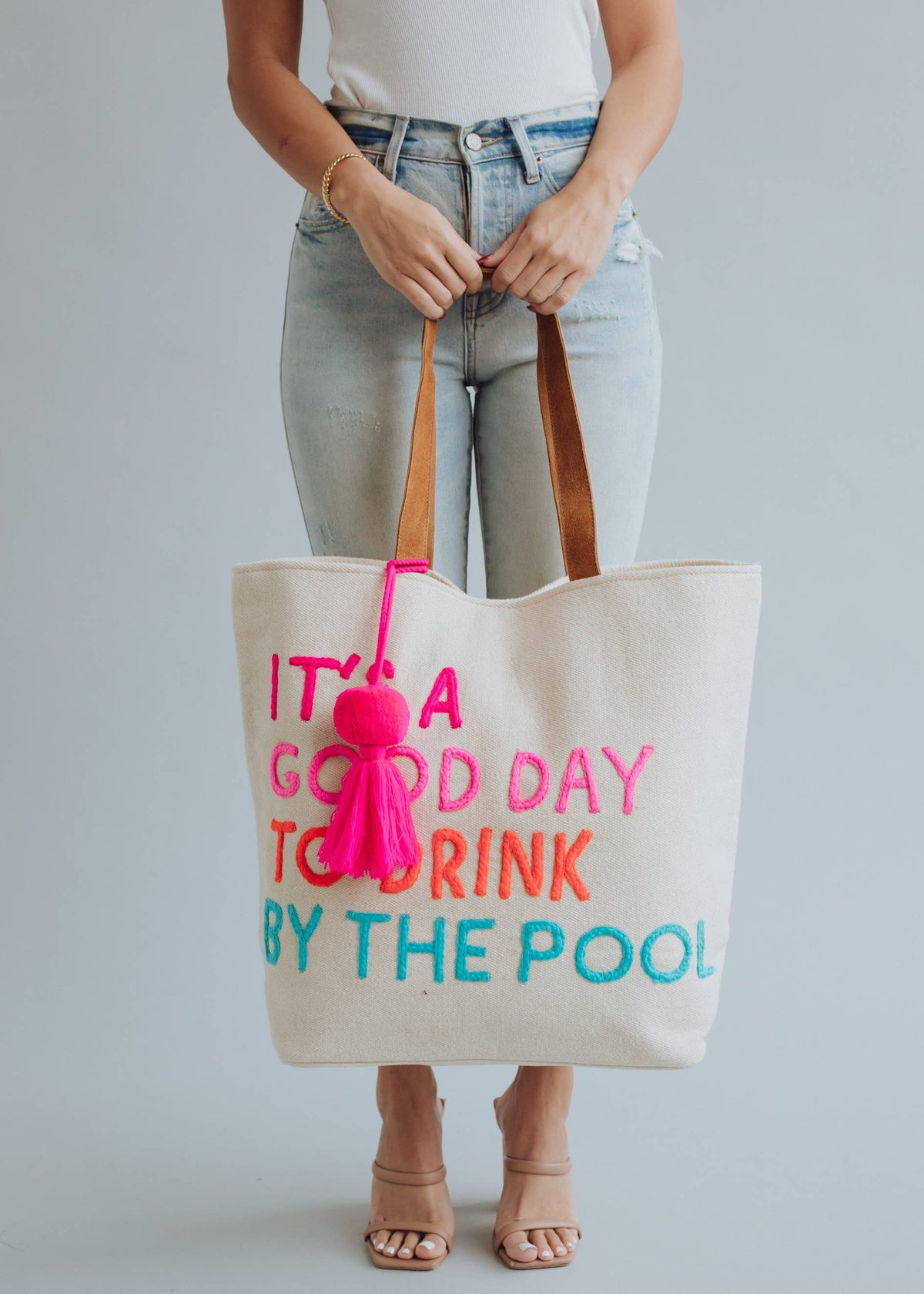 Poolside Bliss Tote - House of Caelo Athleisure Wear, Yoga Wear &  Women's Clothing