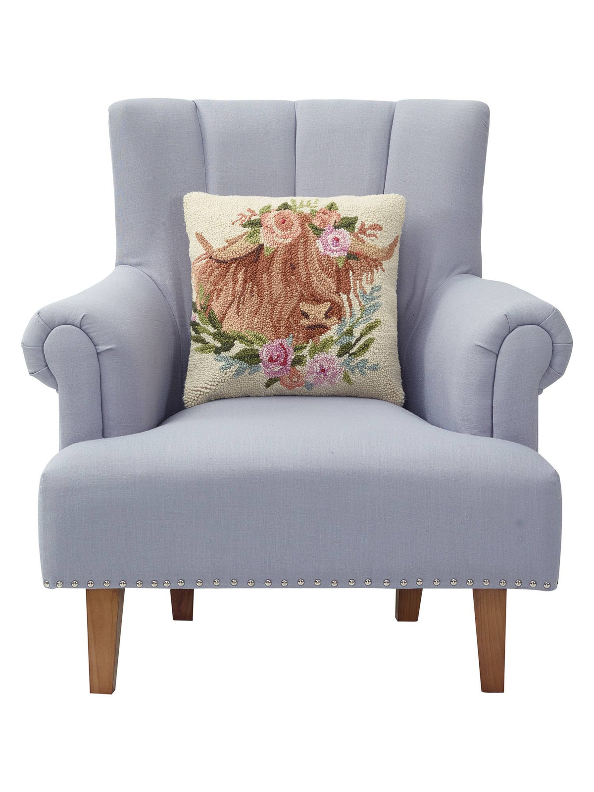 Highland Cow Hook Pillow — alternate product view 2