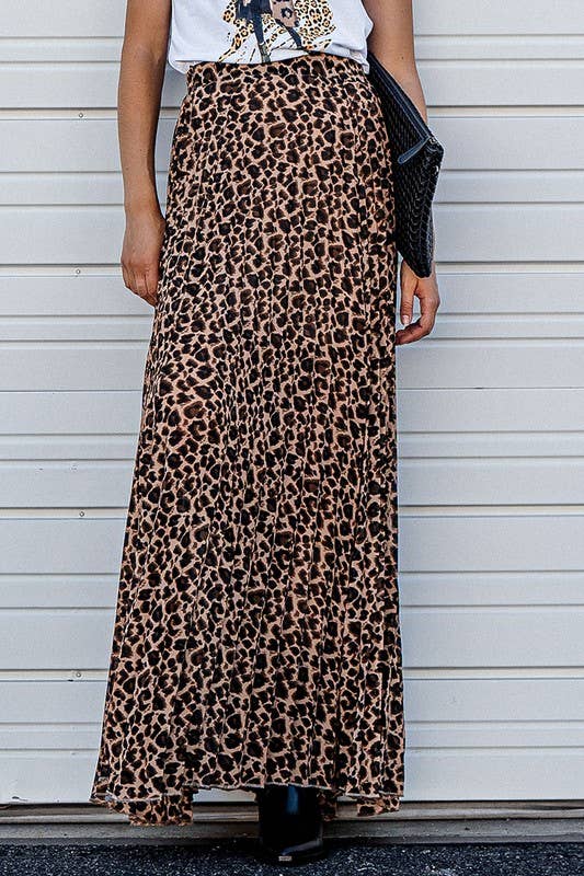 Fierce Flow Leopard Skirt - House of Caelo Athleisure Wear, Yoga Wear &  Women's Clothing