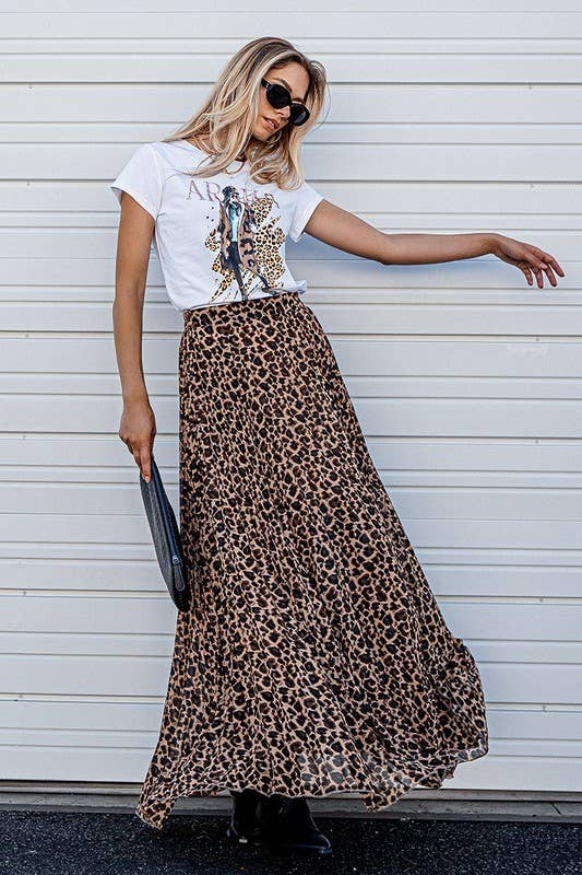 Fierce Flow Leopard Skirt - House of Caelo Athleisure Wear, Yoga Wear &  Women's Clothing