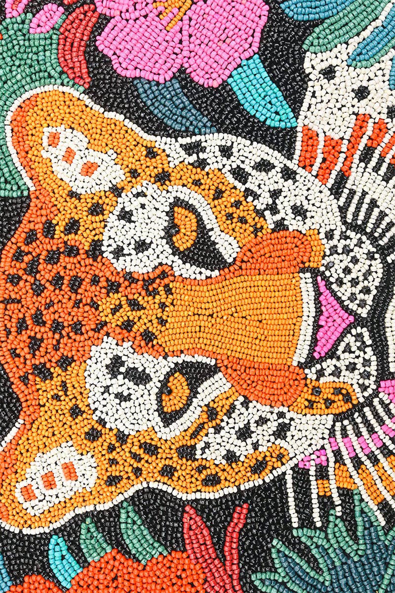 Tropical Leopard Embellished HandBags - Fitkitty Culture Athleisure Wear, Yoga Wear &  Women's Clothing