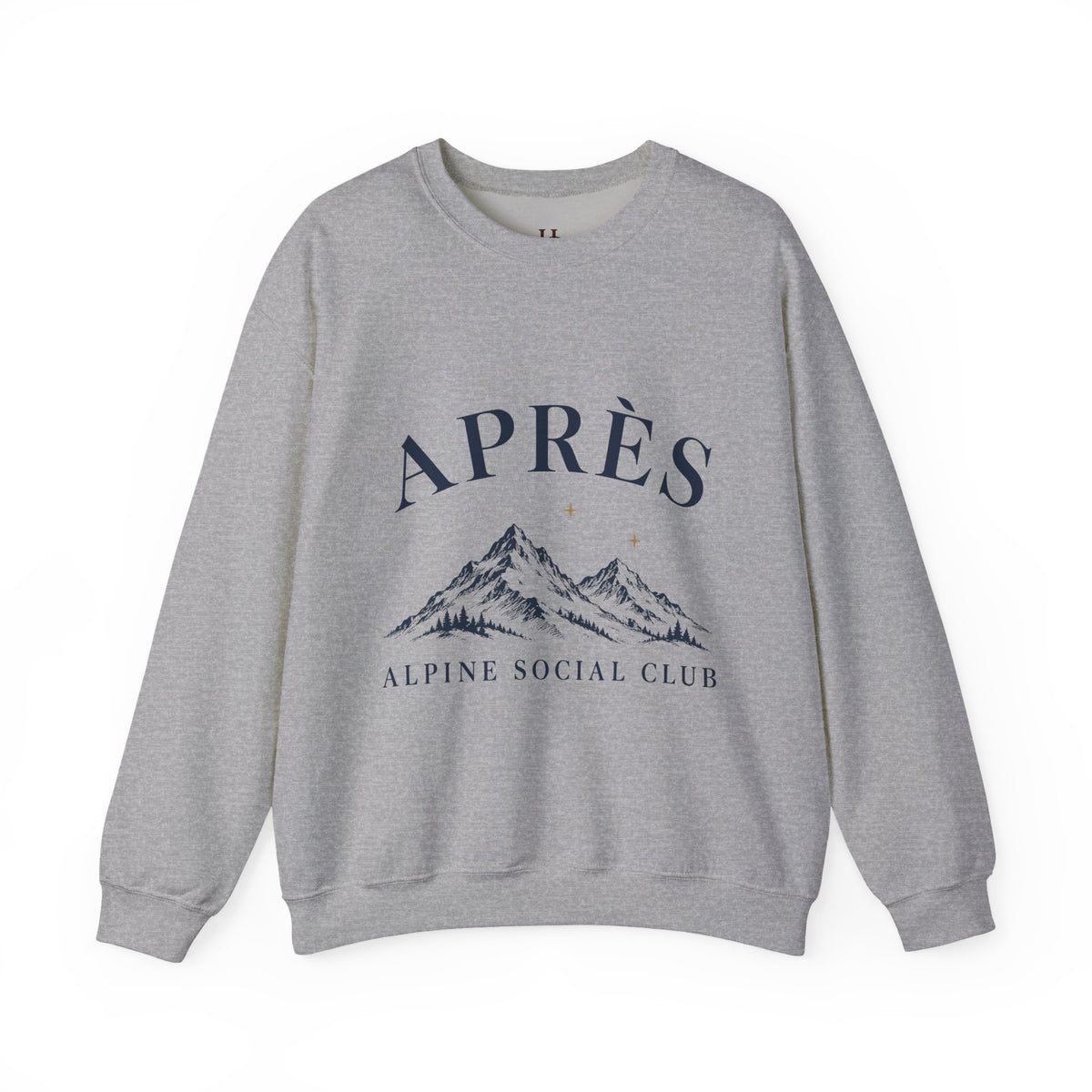 Après Alpine Social Club Sweatshirt | Vintage Ski Lodge Crewneck